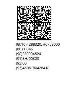 GS1-DataMatrix二维码